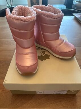 Tucker & Tate Girls Pink Insulated Winter Boots - Kids Shoes